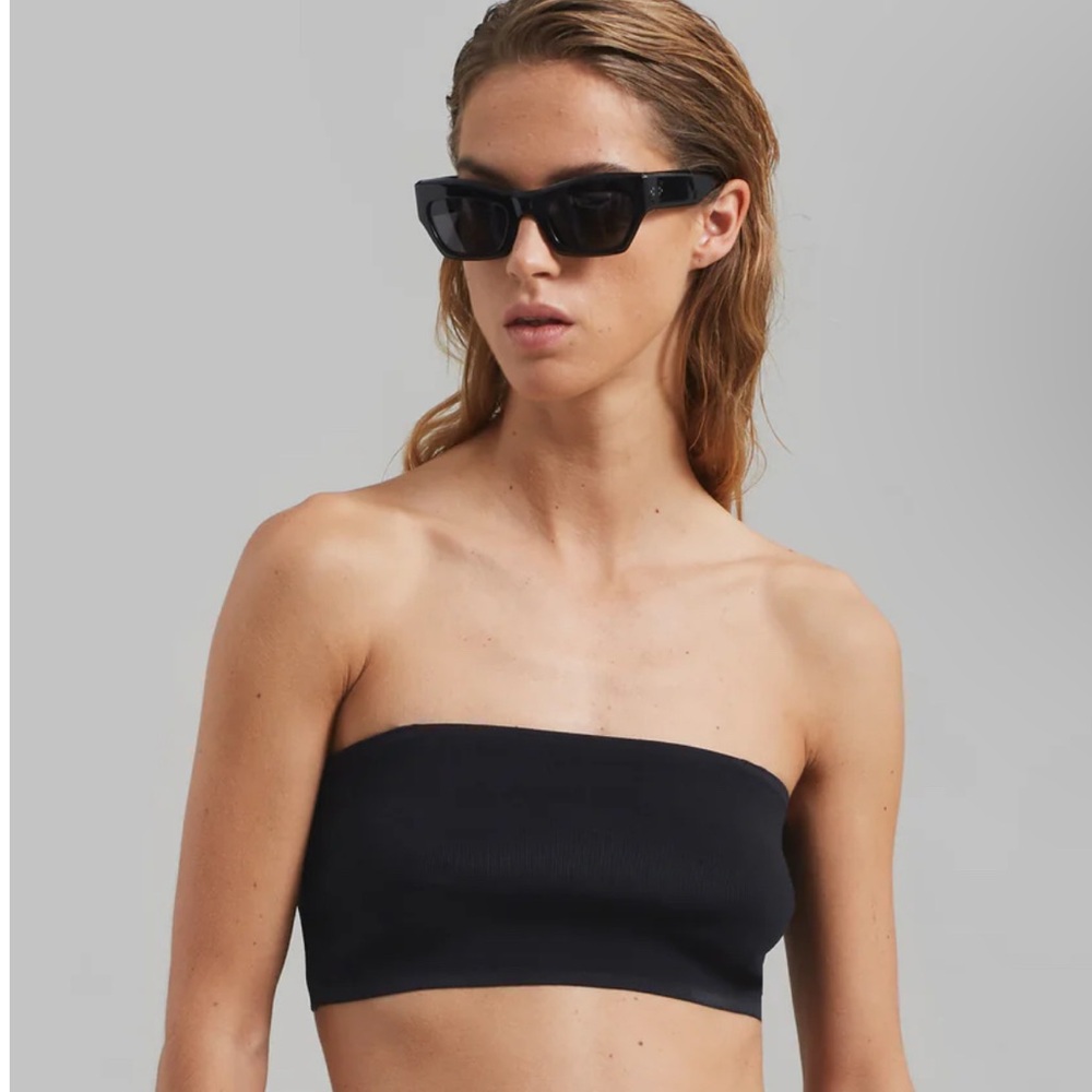Frankie Shop Black Crop Top